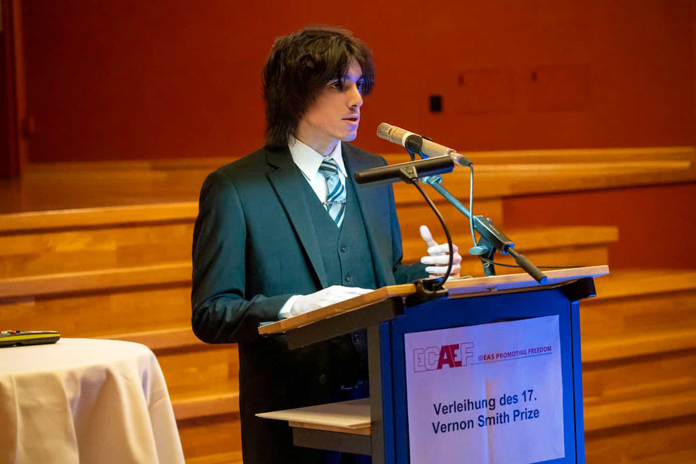 Marcos Lüdy ECAEF 2025 Vernon Smith Prize